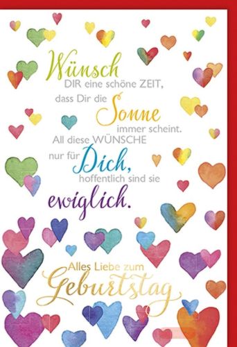 Bild von Karte Geburtstag PK 250 - VE 6