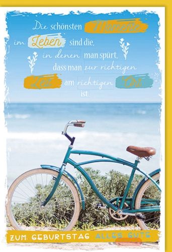 Bild von Karte Geburtstag PK 250 - VE 6