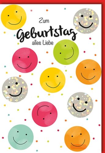 Bild von Karte Geburtstag PK 299 - VE 6