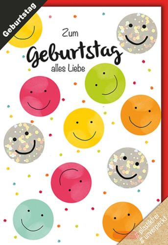 Bild von Karte Geburtstag PK 299 - VE 6