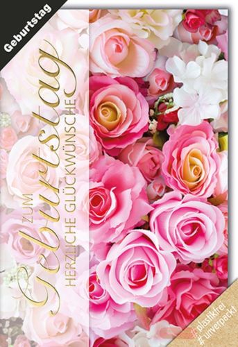 Bild von Karte Geburtstag PK 299 - VE 6