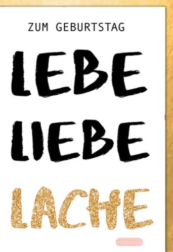 Bild von Karte Geburtstag PK 329 - VE 6