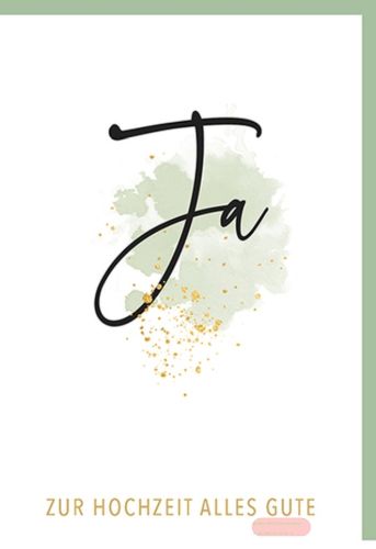 Bild von Karte Hochzeit PK 299 - VE 6