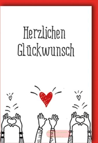 Bild von Karte Midi Glück PK 199 - VE 10