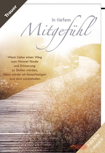 Bild von Karte Trauer PK 299 - VE 6