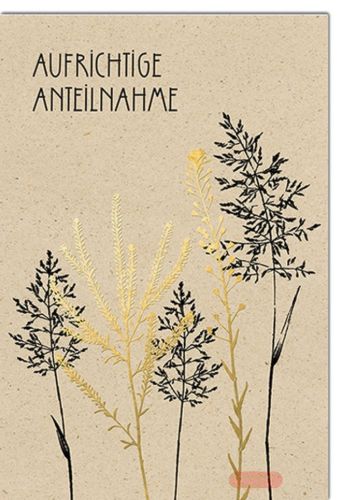 Bild von Karte Trauer PK 329 - VE 6