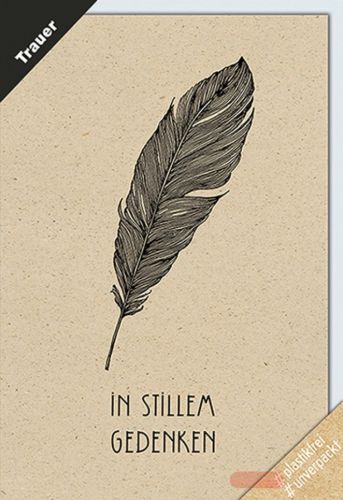 Bild von Karte Trauer PK 329- VE 6