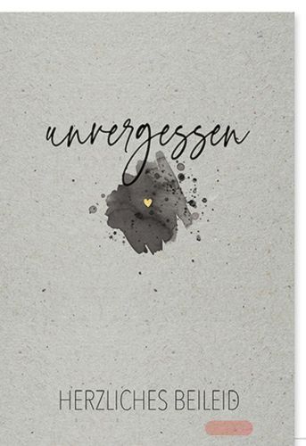 Bild von Karte Trauer PK 350 - VE 6