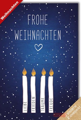 Bild von Karte Weihnachten PK 299 - VE 6