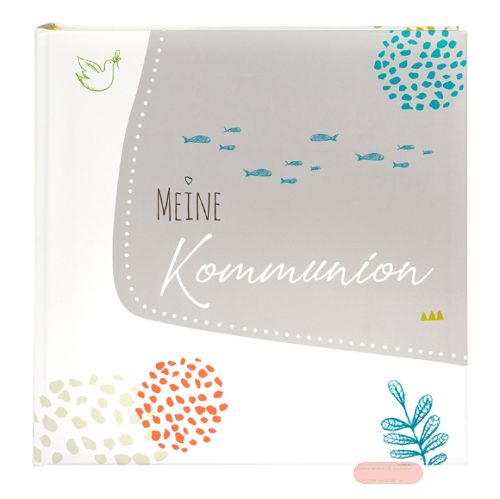 Bild von Kommunionsalbum 4 S.illustriert, 58 S.weiss, 25x25cm, Meine Kommunion