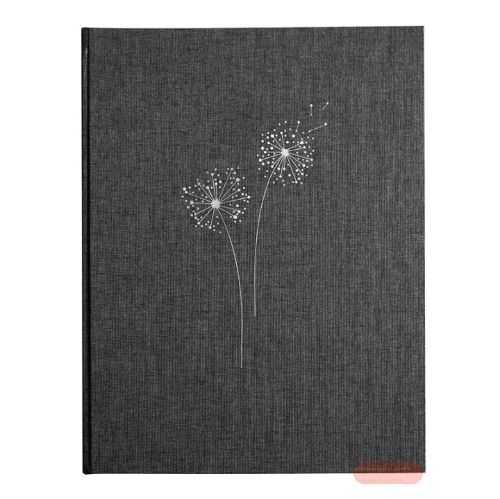 Bild von Kondolenzbuch 44 S.weiss, 21x28cm, Leinen, Pusteblume