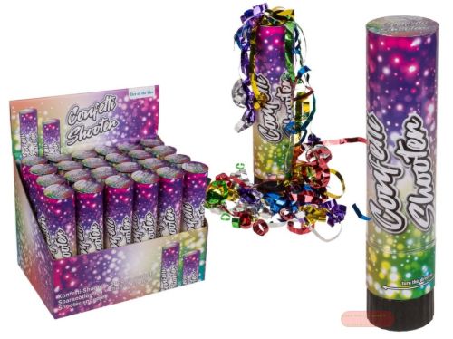 Bild von Konfetti-Shooter, ca.20cm, im Display - VE 24