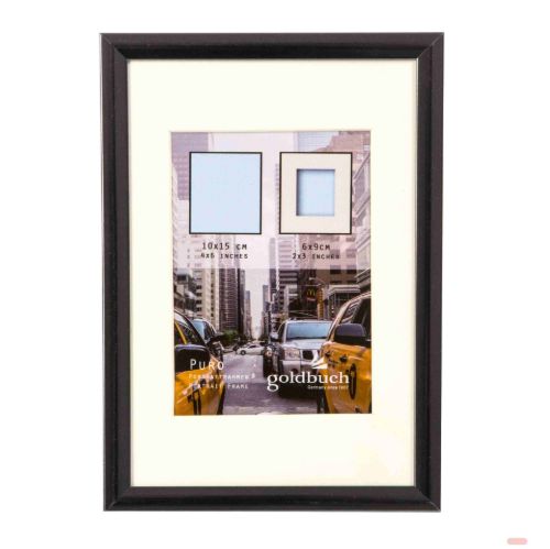 Bild von Kunststoffrahmen für 1 Foto Bildformat 10x15/6x9cm, Puro grey - VE 3