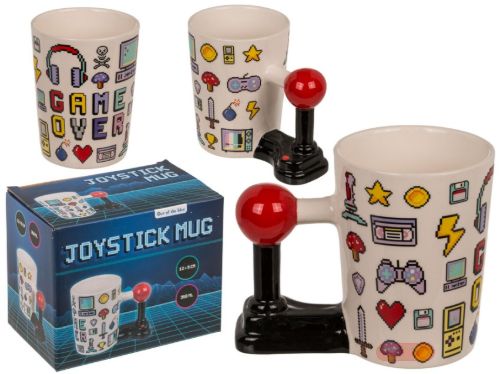 Bild von Keramikbecher Joystick Game over, ca.12x9cm - VE 6