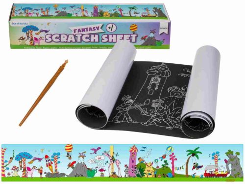 Bild von Kratzpapier Poster 30 x 200cm in Geschenkbox - VE 6