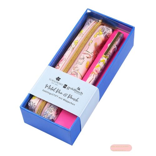 Bild von Kugelschreiber metall im Set mit Etui, Insignia Flamingo - VE 2