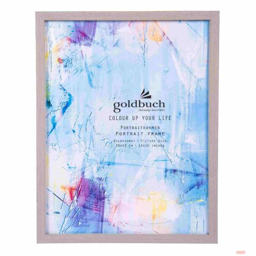 Bild von Kunststoffrahmen für 1 Foto Bildformat 30x40cm, Color up grau - VE 3