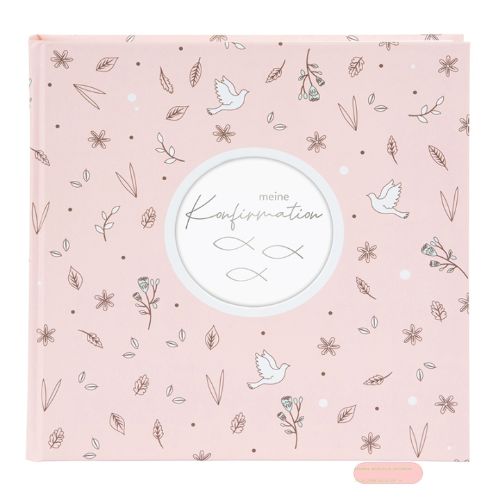 Bild von Konfirmationsalbum 4 S.illustriert, 58 S.weiss, 25x25cm, Fiducia