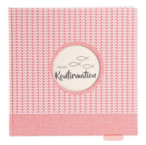 Bild von Konfirmationsalbum 4 S.illustriert, 58 S.weiss, 25x25cm, p.p., Dominicus koralle