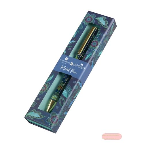 Bild von Kugelschreiber metall, in Box, Nature's Melody blue - VE 2