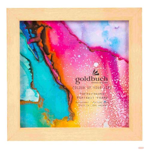 Bild von Kunststoffrahmen für 1 Foto Bildformat 15x15cm, Color up gelb - VE 3