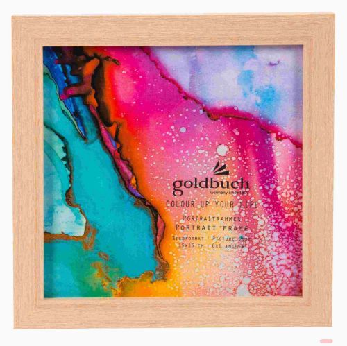 Bild von Kunststoffrahmen für 1 Foto Bildformat 15x15cm, Color up nature - VE 3