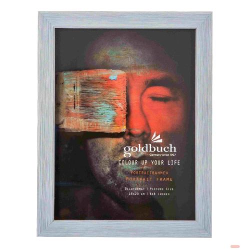 Bild von Kunststoffrahmen für 1 Foto Bildformat 15x20cm, Color up grau - VE 3