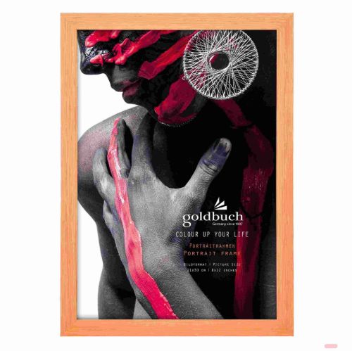 Bild von Kunststoffrahmen für 1 Foto Bildformat 21x30cm, Color up gelb - VE 3