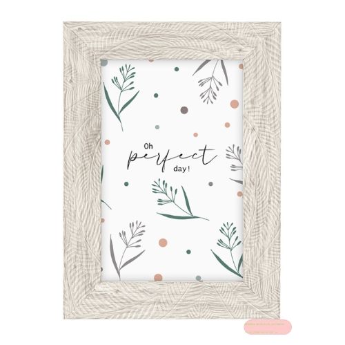 Bild von Kunststoffrahmen für Bildformat 15x20cm, Florina grey - VE 3