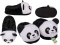Bild von Kuschel-Hausschuhe Panda, polyester, Grösse 37/42 gemischt - VE 6