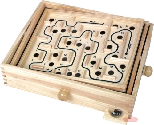 Bild von LABYRINTH, Holzspiel, ca.28cm, in Box - VE 3