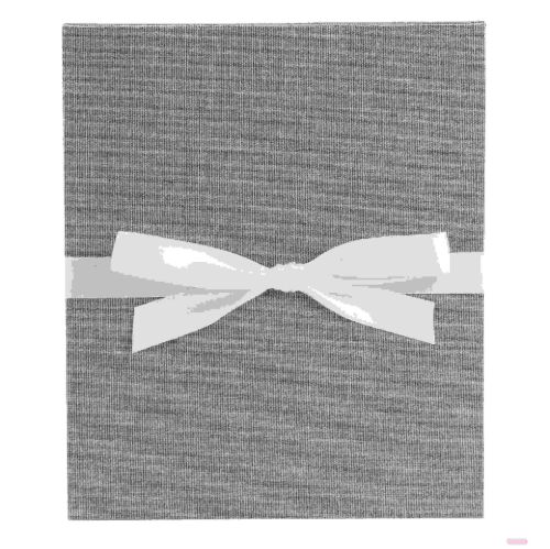 Bild von Leporello schwarze Seiten für 10 Fotos 13x18cm, Summertime Trend blau/grau - VE 4