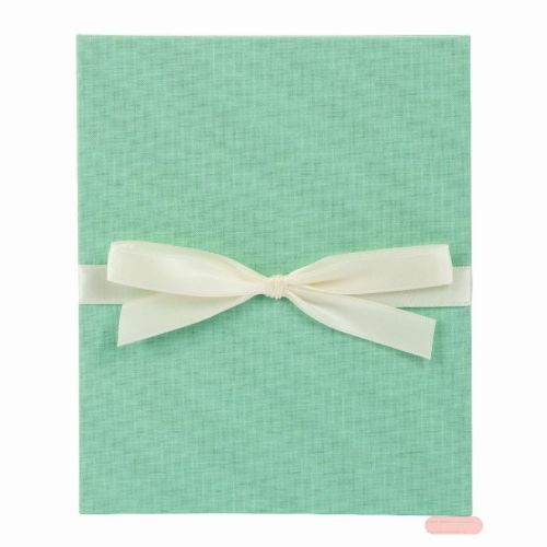 Bild von Leporello weisse Seiten für 10 Fotos 13x18cm, Leinen, Bella Vista neo-mint