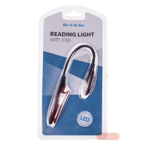 Bild von Leseleuchte 2 LED,inkl.Batt.,3-farbig ass.,Blisterverpackung lose (Display VE 24) - VE 12