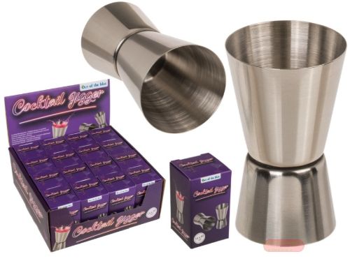 Bild von Messbecher für Drinks/Cocktails, 15 x 30ml, Edelstahlblech, Display - VE 16