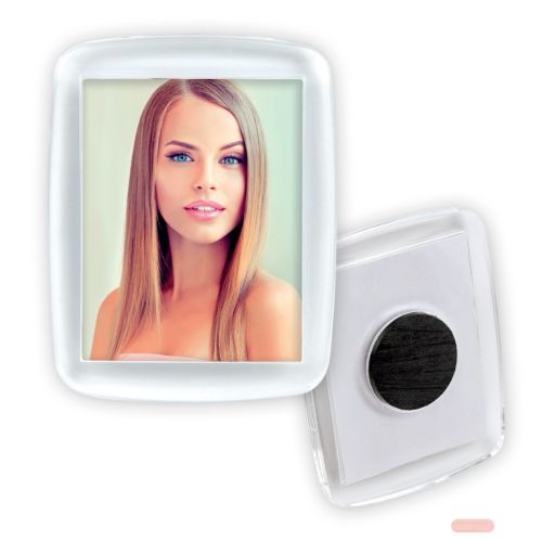 Bild von Magnetic Frame Bilderrahmen Acryl mit Magnet für Foto ca.3,5x4,5cm - VE 24