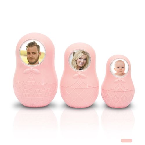 Bild von Marioschka Dolly 3er Set für Bilder 3,5x3,5/h10 - 4x4/h13 - 4,5x4,5/h14, MM15P,pink - VE 2