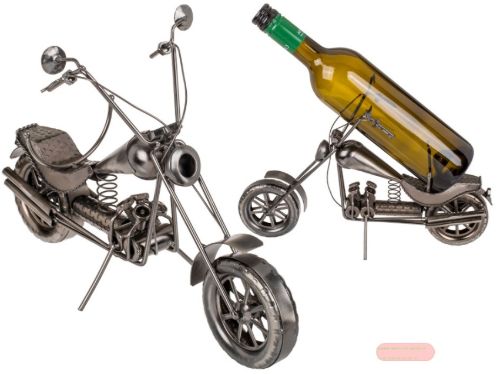 Bild von Metall-Flaschenhalter, ca.32x22cm, Motorrad II - VE 3