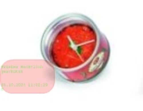 Bild von MyClock, ca.8,5cm, Salsa