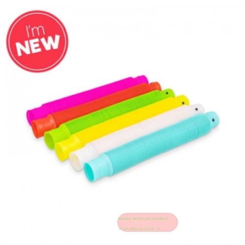Bild von LIGHT UP FIDGET POP TUBES ASSORTED, mehrfarbig gemischt mit LED, Display - VE 24