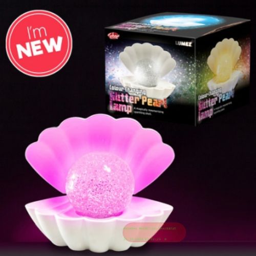 Bild von LUMEZ COLOUR CHANGING GLITTER PEARL LAMP, Decolampe mit USB, ca.15cm - VE 3
