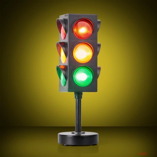 Bild von LUMO TRAFFIC LIGHT LAMP,  Ampel-Decolampe, batt.betrieben, 27cm