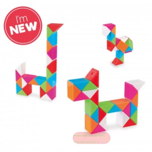 Bild von MAGIC SNAKE, magische Würfel-Schlange, ca.29cm, Blisterverpackung - VE 24