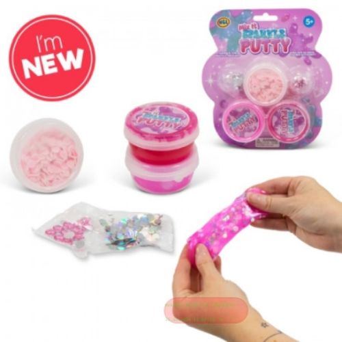 Bild von MIX IT SPARKLE PUTTY, Bastelset Schleim, Blisterverpackung - VE 12