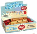 Bild von POP GUN (TOY), Pop-Pistole, Holz, ca.22cm, Display - VE 18 (SR)