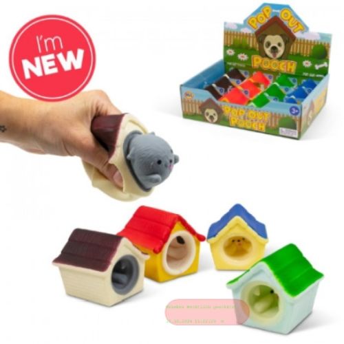 Bild von POP OUT POOCH, Hund in Hundehütte, Display - VE 12