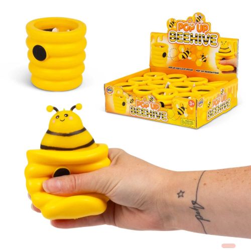 Bild von POP UP BEEHIVE, Biene in der Wabe, ca.6cm, Display - VE 12