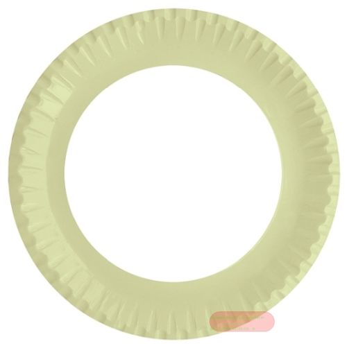 Bild von Pappteller 23cm, Karton, 10er Set, By Nature Frischfaser Colours anis - VE 12