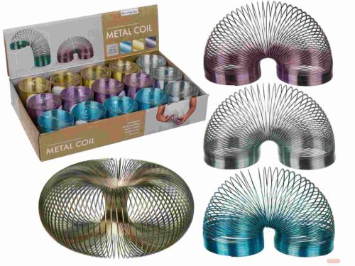 Bild von Metall Spirale 5,8 x 5cm, mehrfach gemischt,  im Display - VE 15