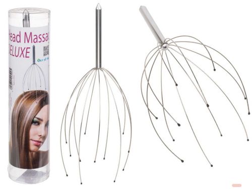 Bild von Metallkopfmassagegerät Deluxe mit 12 Stäben, in Klarsichtbox - VE 24